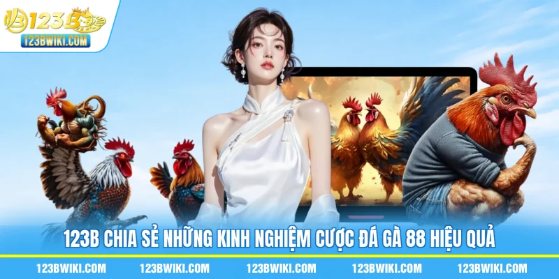 123B chia sẻ những kinh nghiệm cược đá gà 88 hiệu quả
