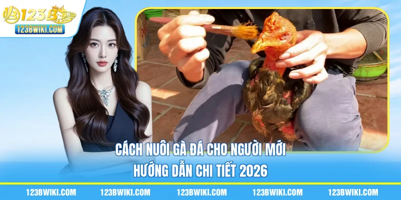 Cách Nuôi Gà Đá Cho Người Mới | Hướng Dẫn Chi Tiết 2026