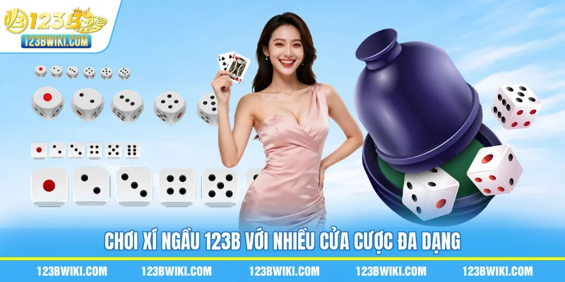 Chơi xí ngầu 123B với nhiều cửa cược đa dạng