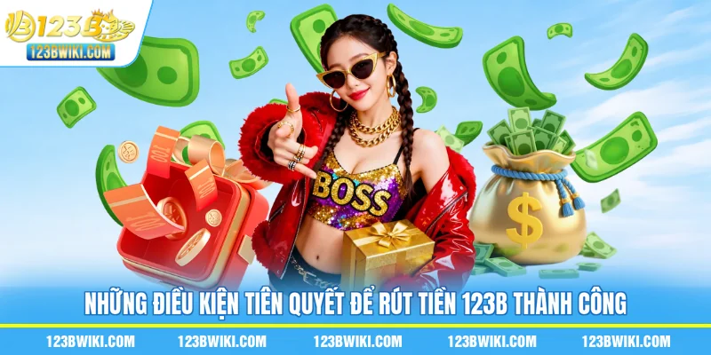 Những điều kiện tiên quyết để rút tiền 123B thành công