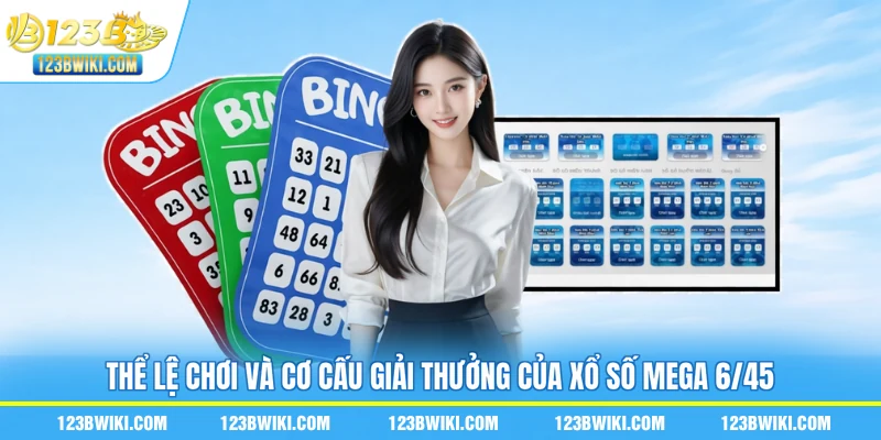 Thể lệ chơi và cơ cấu giải thưởng của xổ số Mega 6/45